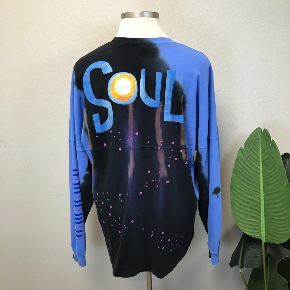 Disney Parks Blue & Black Pixar Soul Spirit Jersey - Size XL